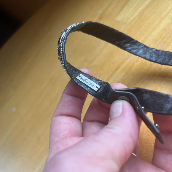 Stella & dot brown leather beaded wrap bracelet - Picture 6 of 6